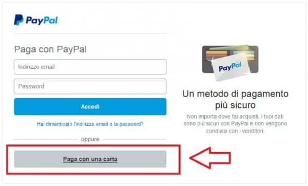 Come si paga con Paypal