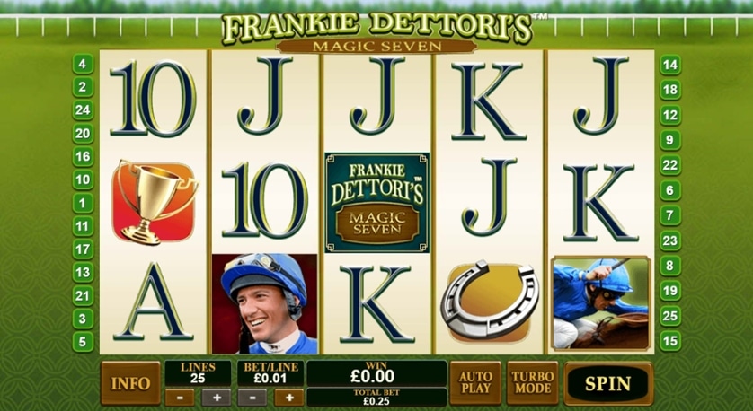 Frankie Dettori Slot Magic Seven hero image
