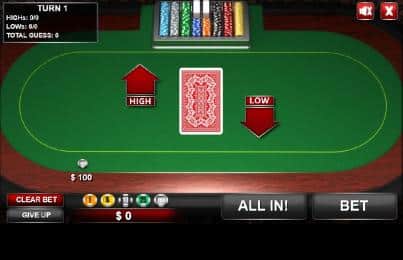 Giocare Gratis High Low