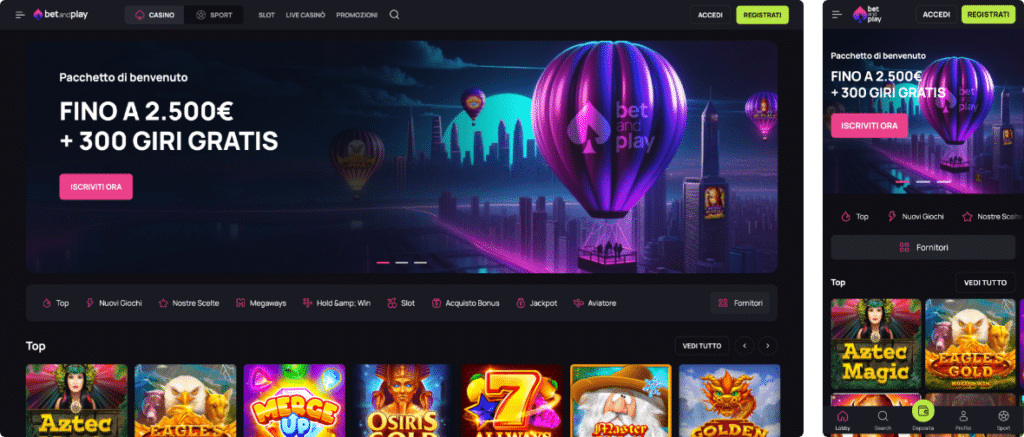 betandplay casino